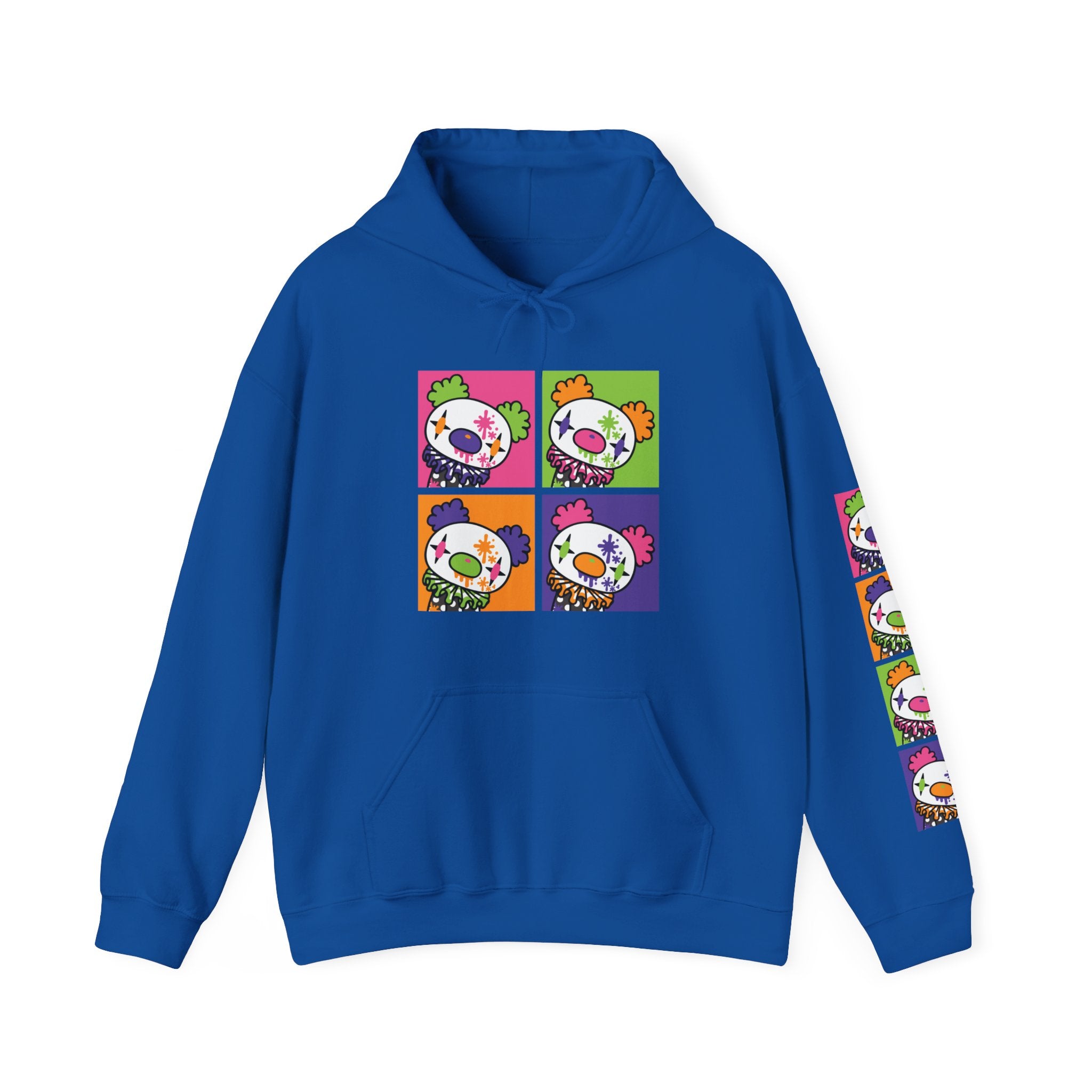 Gloomy Clown Multicolor Hoodie